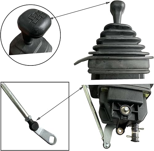 Miniatura 7 de Conjunto de palanca de cambios con varilla de cambio compatible con Yamaha Rhino UTV 450 660 700 (2004-2013) 5UG-18300-10-00