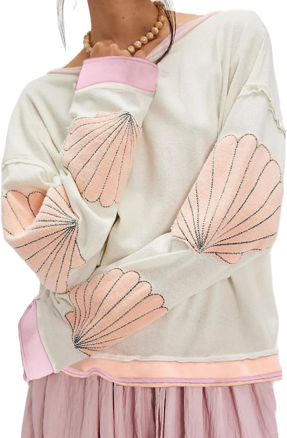Yojeasrio Oversized Sweatshirt for Women Teens Cute Lobster Graphic Hoodie Preppy Vintage Aesthetic Beach Sweatshirts Jacket