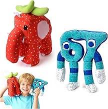 Steal A Brainrot Plush 67 Cuddly and Soft Italian Plush Toy, Italian Brainrot, Brainrot Italiano Toys, Fans, Collectors, Children and Adults (2 pcs)