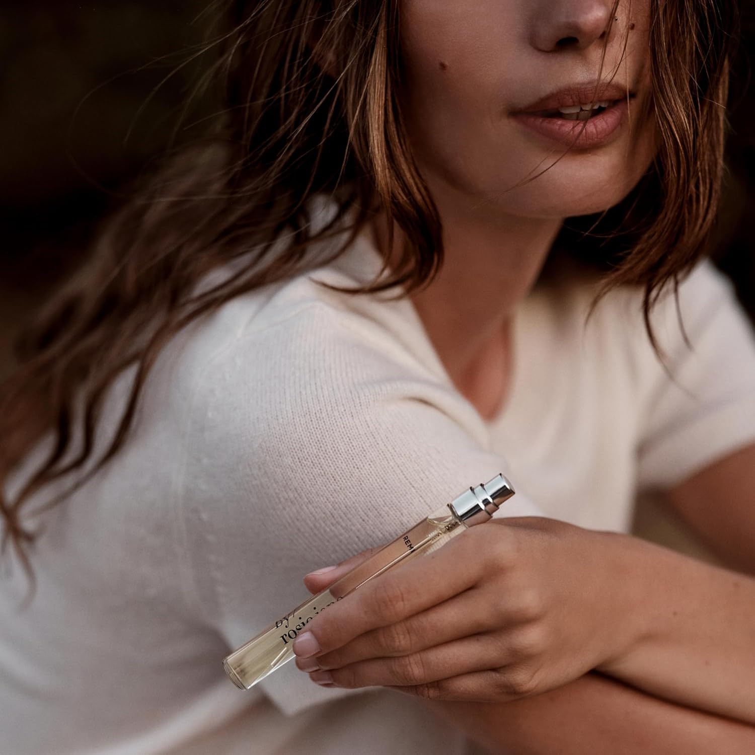 By Rosie Jane Eau De Parfum Travel Spray (Remi) - Clean Travel Perfume for Women - Enriched with Notes of Mandarin, Cardamom & White Amber - Vegan, Paraben, Sulfate & Phthalate Free (10 ml)