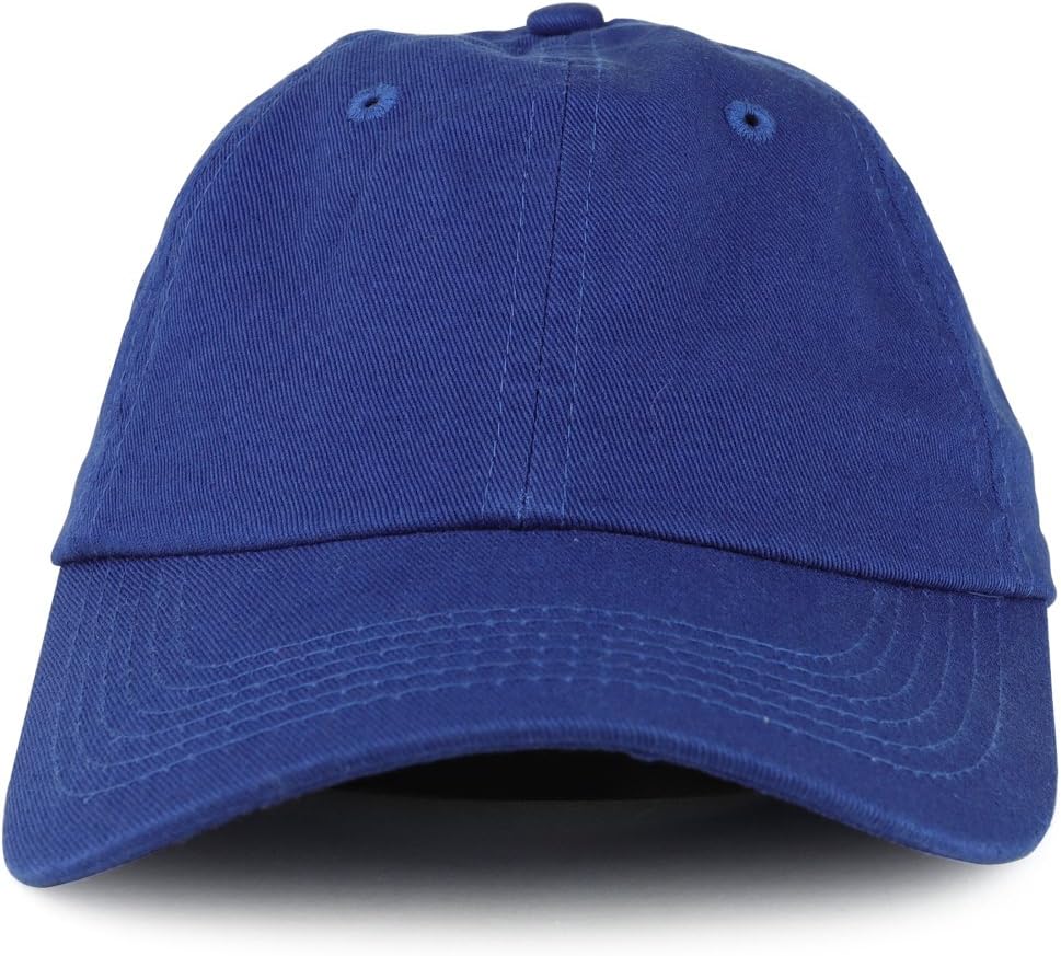 Trendy Apparel Shop Youth Small Fit Bio Washed Unstructured Cotton Baseball Cap