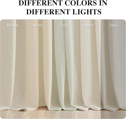 Miniatura 132 de RYB HOME Juego de 2 paneles de cortinas de terciopelo malva, cortinas y cortinas para oscurecer la habitación, con aislamiento térmico, decoración