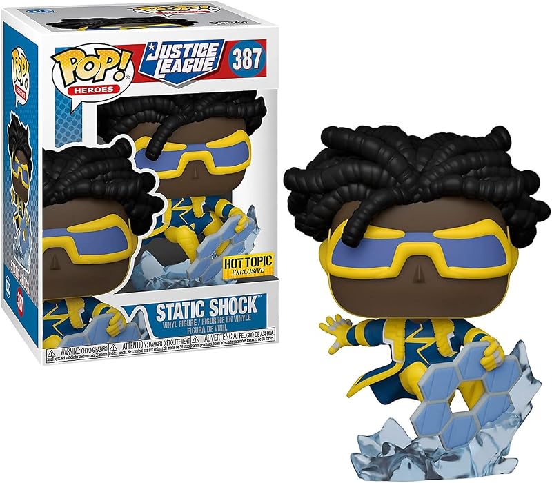 Funko DC Comics Liga de la Justicia Pop! Figura de vinilo de choque estático de Heroes Hot Topic Exclusivo Multi Ninguno