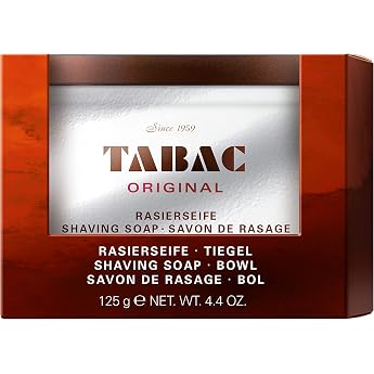 Tabac Original Shaving Soap in a Jar - Allows Easy and Close Shaving - Original Since 1959 125 g