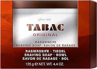 Tabac® Original | Jabón de afeitar en tarro - permite un afeitado ligero y profundo - Original desde 1959 | 125 g