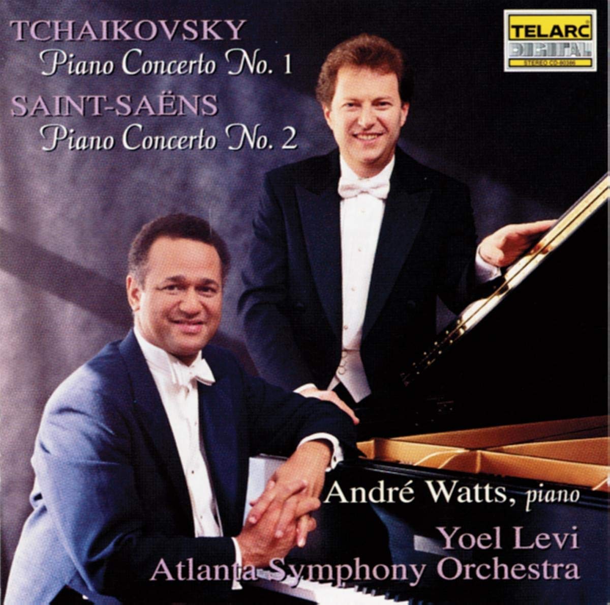 Tchaikovsky: Pno Cto No.1 / Saint-Saens: Pno Cto No.2 [Audio CD] WATTS / ATLANTA SYM ORCH / LEVI; TCHAIKOVSKY,PYOTR ILYICH; LEVI,YOEL and ATLANTA SYM ORCH