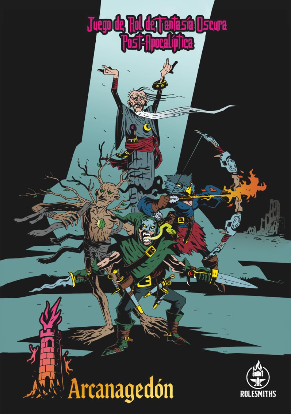 Arcanagedón: Juego de Rol de Fantasía Oscura Post-Apocalíptica