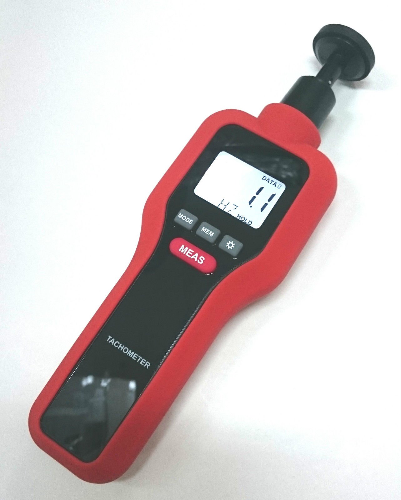 PerfectPrime TA0522 Contact/No Contacto Digital LCD Laser Foto Tacometro RPM Motor Velocidad Medidor 2 en 1