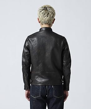 Amazon | [アヴィレックス] 直営店限定 AGED LEATHER SINGLE RIDERS