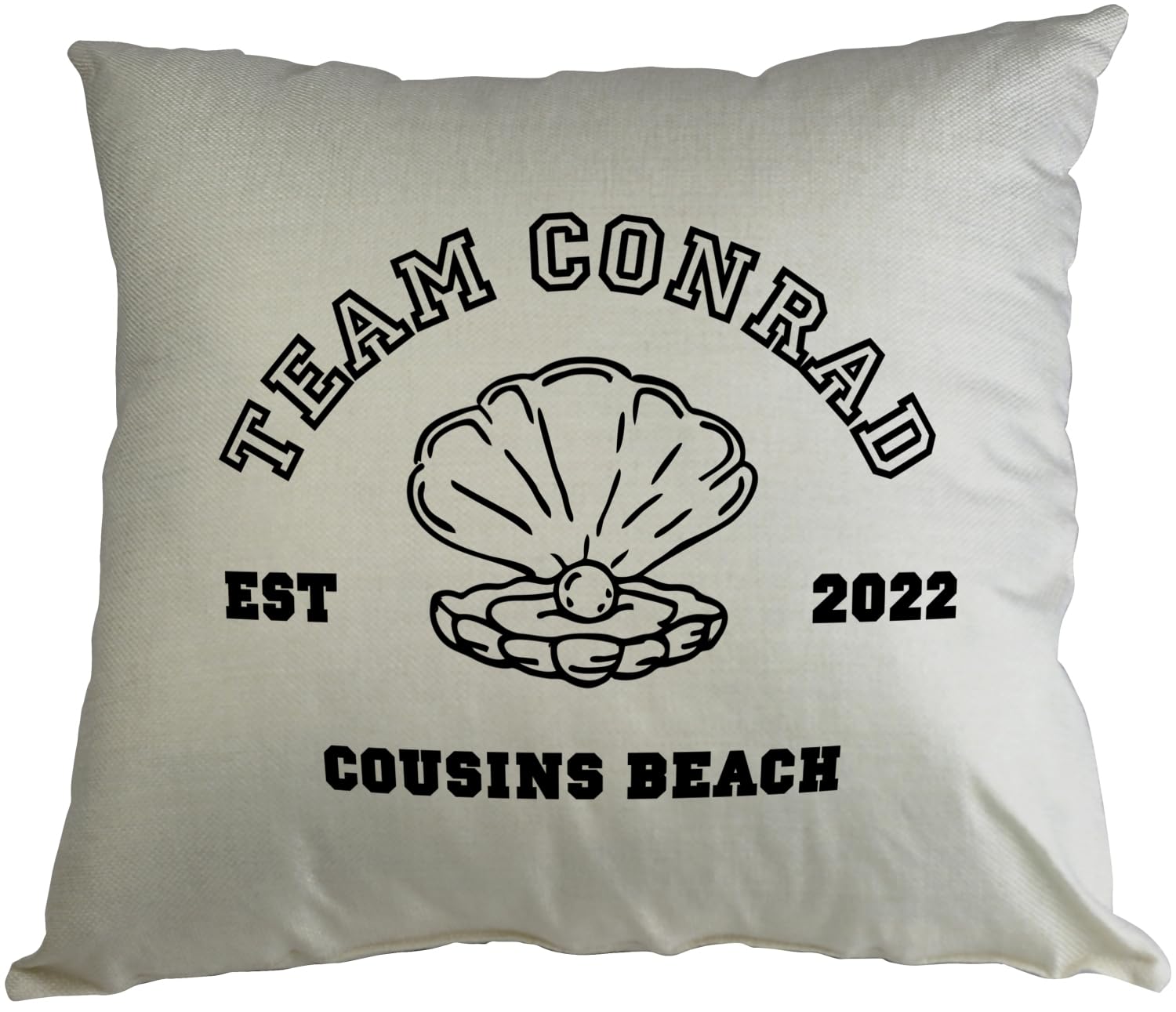 Hippowarehouse Team conrad cousins beach Printed Accessory Cushion Cover Optional Infill 41x41cm