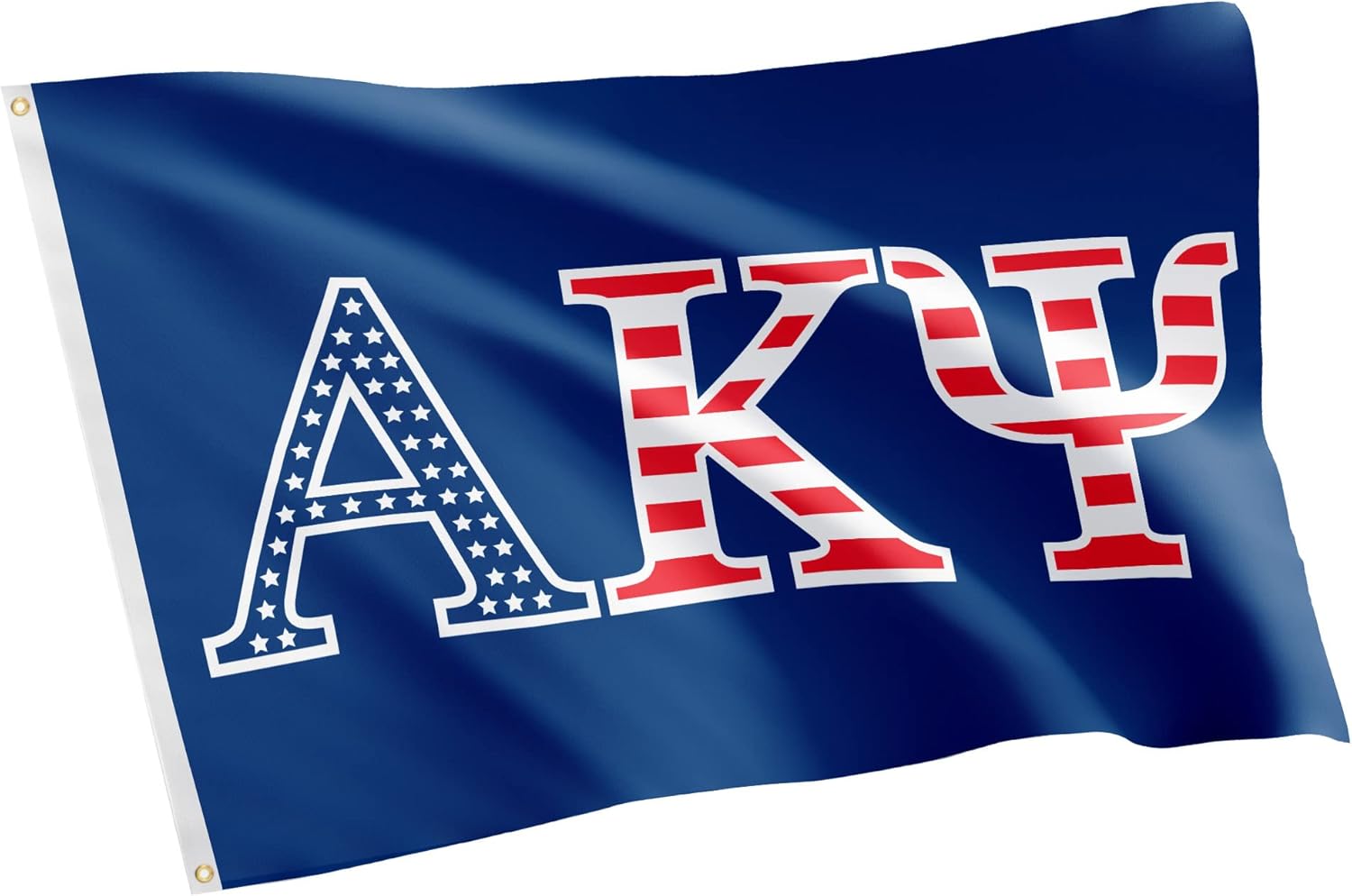 Desert Cactus Alpha Kappa Psi Flag | Greek Letter Fraternity Banner Large 3x5 Feet Flags Sign Decor AKPsi (Flag - USA)