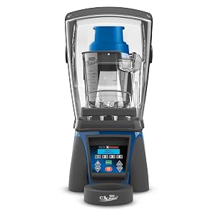 Waring Commercial 3 5 HP Ellipse Blender w LCD Display Programmable 32 oz Copolyester Container Sound Enclosure