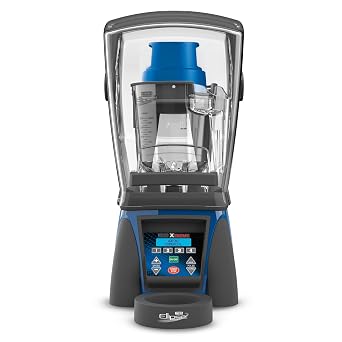 Waring Commercial Ellipse Blending System, 3.5 Horsepower Dual Motor and Dasher System, 32oz Copolyester Jar and Sound Enclosure, Blender for Acai and Smoothie Bowls, Smoothie Shops & Cafes, MXE2000