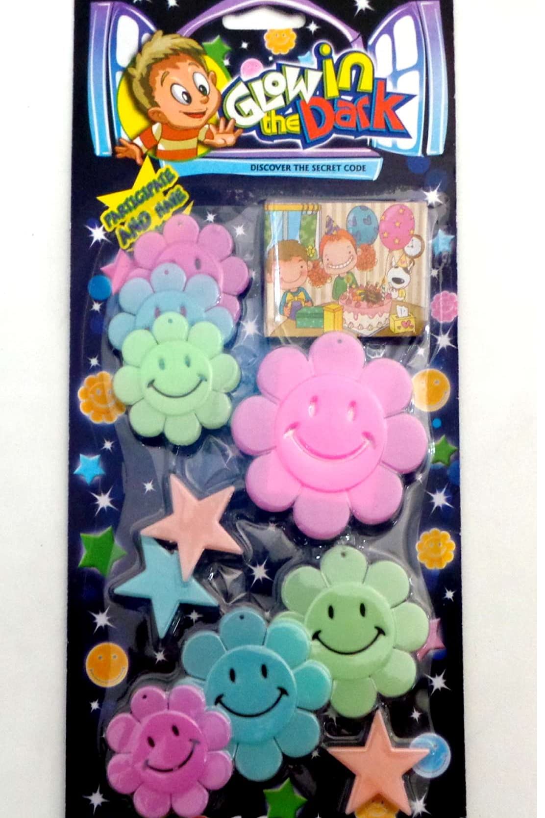 FunBlast Glow in The Dark Radium Wall/Ceiling Decoration Stickers - Smiley Shaped Glow in The Dark Stickers - 10 Pcs (B09CV473KP) Amazon Price History, Amazon Price Tracker