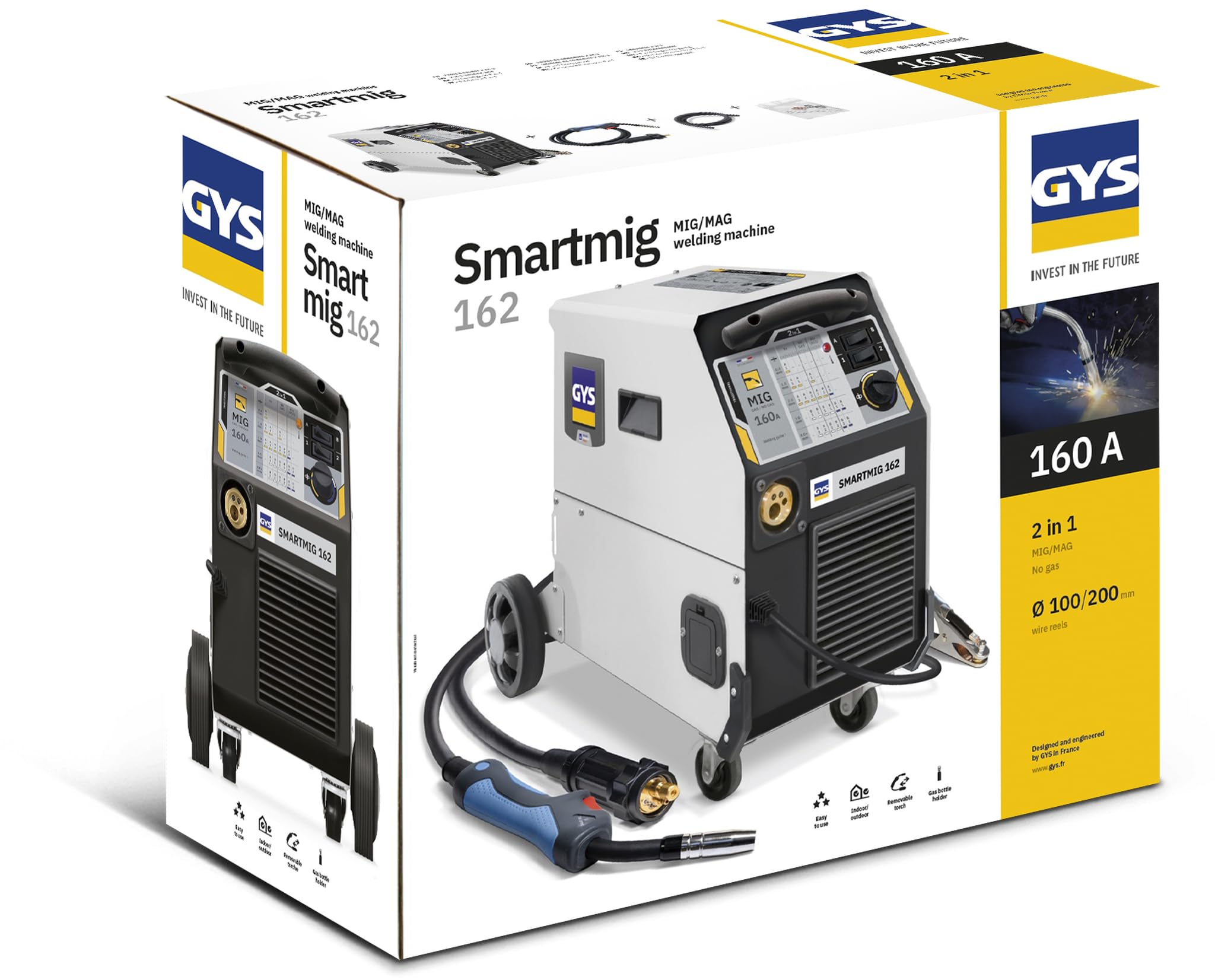 GYS, GYS Equipo De Soldadura Smartmig 162 (S/ Mano)