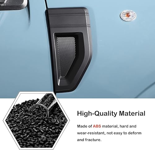 Miniatura 3 de Cubierta de ventilación lateral para guardabarros de automóvil, compatible con Ford Maverick 2022 2023, cubierta de guardabarros lateral para