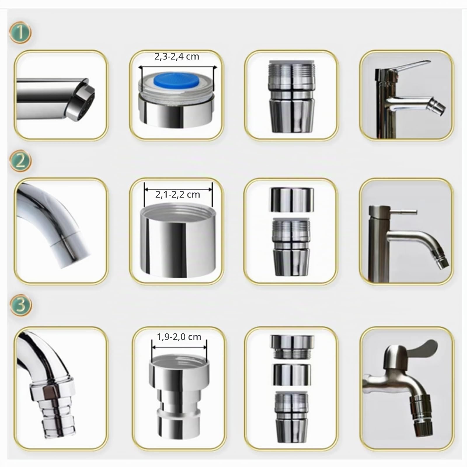 Limpiador de Dientes con Agua a Presión, Irrigador Dental Portátil | Conectado al grifo, sin electricidad ni baterías. Limpieza profunda de dientes y encías para casa y viaje.