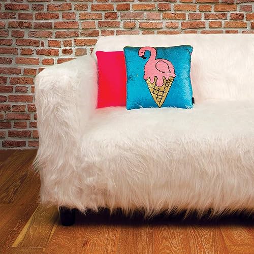 Miniatura 4 de Fashion Angels Magic Sequin Reveal Pillow - Flamenco, talla única, multicolor