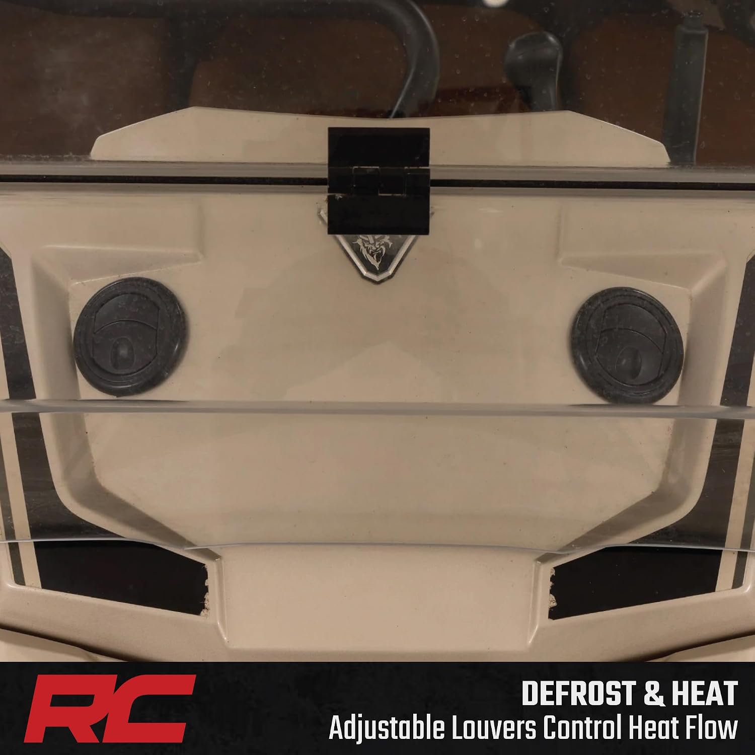 Rough Country Cab Heater for Yamaha Viking - 16,000 BTU UTV Heater Kit with Fast Cabin Warm-Up & Defrost, Complete Install Kit, Factory-Like Fit