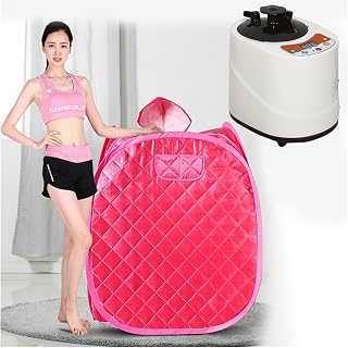 Tragbare PersöNliche Saunadecke, 2L Saunazelt, Bad, Saunakabine, tragbares Sauna-Set, wichtsverlust, Entgiftungsmaschine, sundheitsvorsor, zusammenklappbarer Saunatopf Schnelles Erhitzen, Einfache Mon