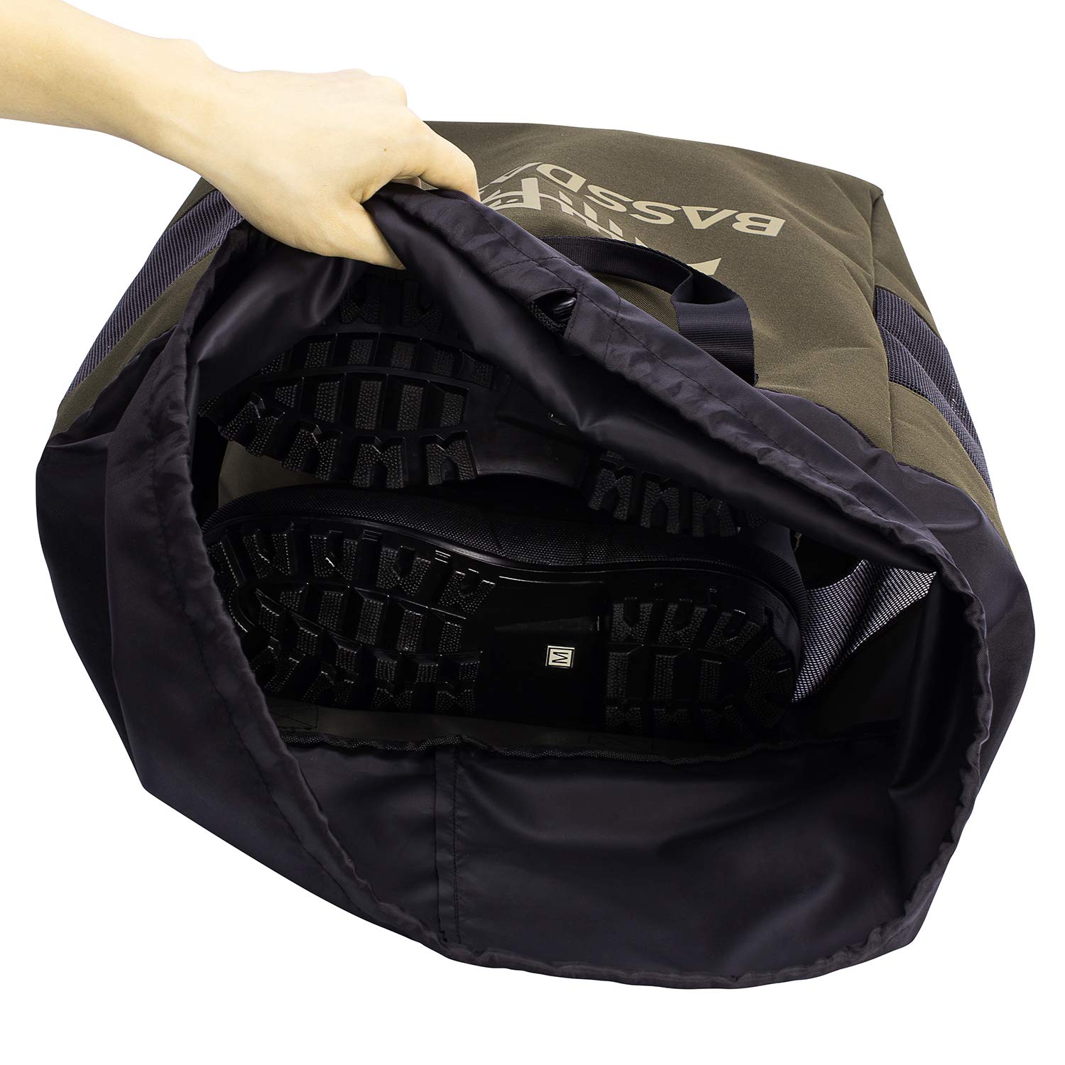 Bassdash Wader Bolsa de Malla Ventilada para Pesca Caza