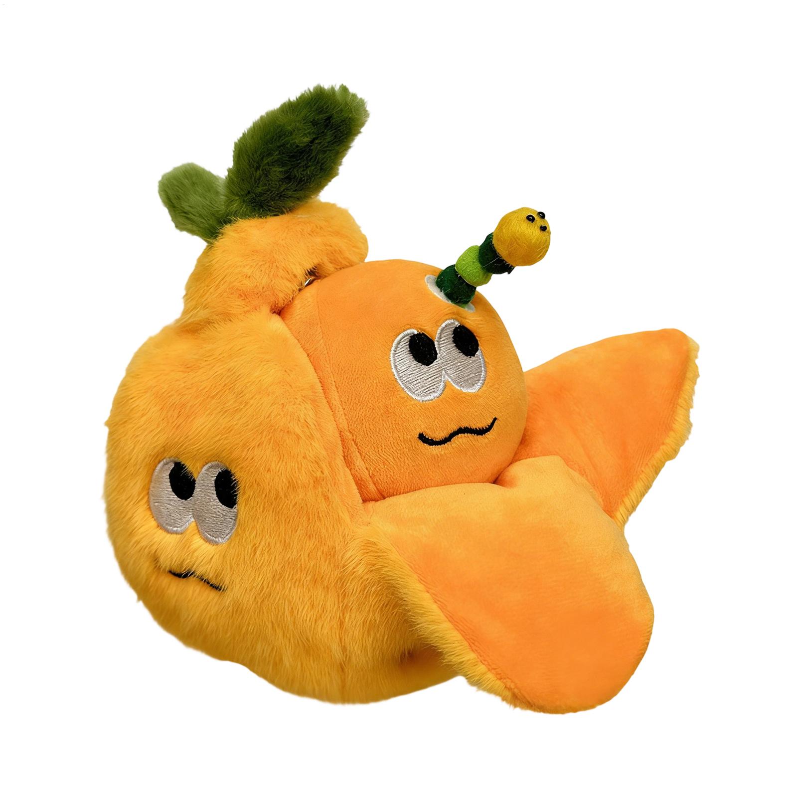 Disney - 【オレンジペコー出品】リルリンリン　ビスケット袋　ぬいぐるみチャーム Amazon.co.jp: もこもこオレンジタンジェリンぬいぐるみキーホルダー