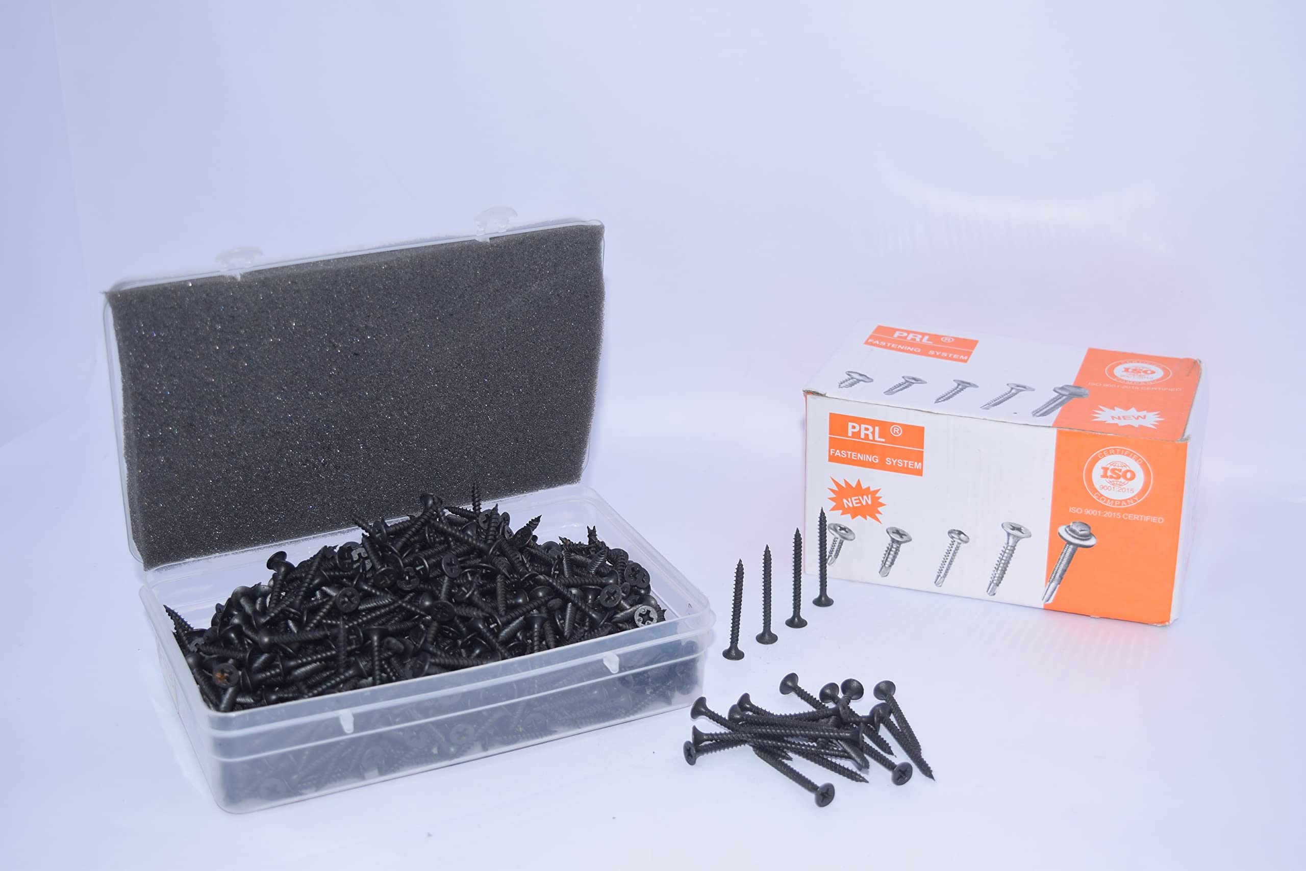 Buy PRL Drywall Gypsum Screws(38mm/1.5inch) with ANTISPILL Plastic