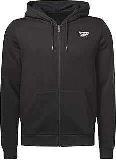 Reebok Men's Ri Left Chest Full Z Logo Jacket