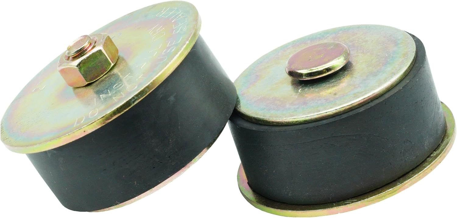 Dsnaduo 2 pcs 2 inch to 21/8 inch Neoprene Expansion Plug 50mm 53mm Rubber Freeze