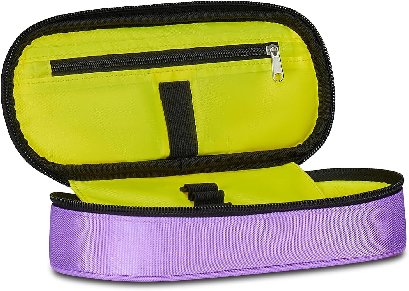 Seven Portapenne Scuola Round Plus, Blu Verde, Astuccio