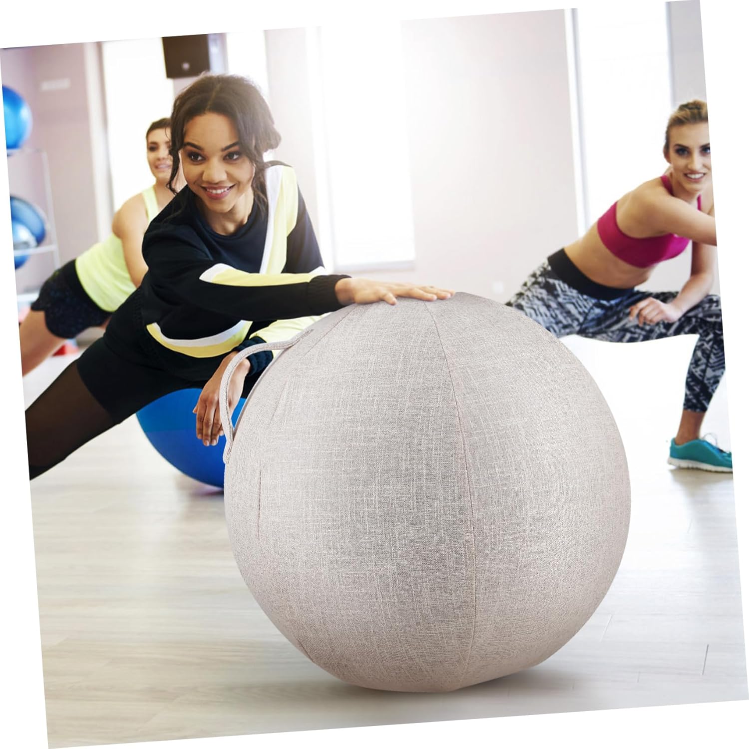 Sosoport Yoga Ball Cover Yoga Balls Protective Cover Durable Yoga Balls Cover Exercise Cover Yoga Balls Protector