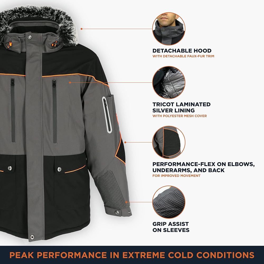 新品　BRIEFING　正規品　POLARTEC PARKA グレー　XL 新品 BRIEFING 正規品 POLARTEC PARKA グレー XL