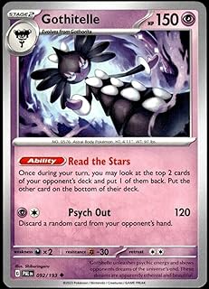 Gothitelle - 092/193- Uncommon - Paldea Evolved - NM/M