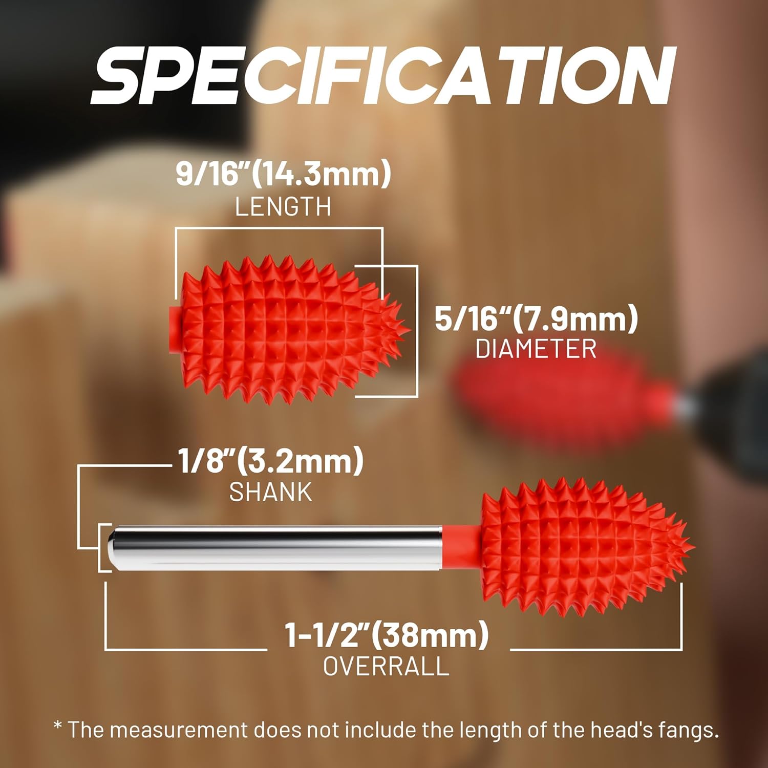 EZARC Tungsten Carbide Rotary Burr Bit