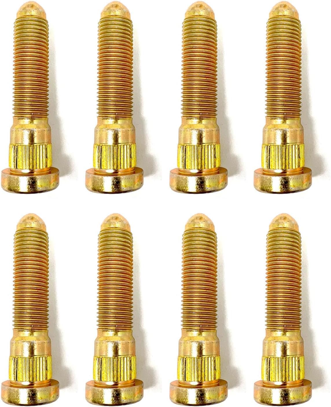 Kryptonite Heavy Duty Replacement Wheel Stud Kit (Set of 8) KRP0152 Compatible with 2001-2010 Chevy Silverado & GMC Sierra 2500HD 3500HD