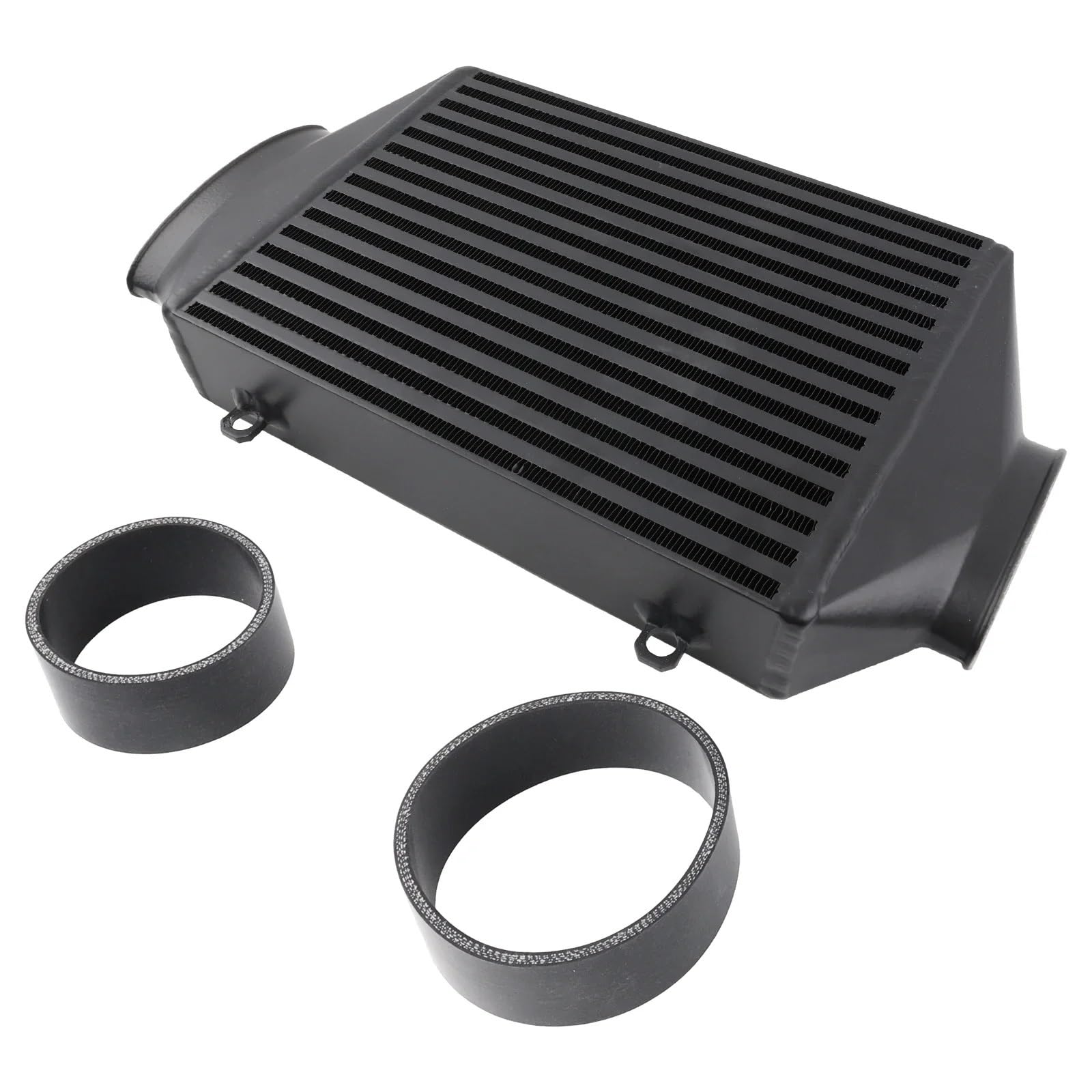 Cooled Intercooler Turbo Intercooler Fit for Mini 2002-2006 Fit for Cooper S R53 R52 Supercharger 1.6L Intercooler Top Mount(Black)