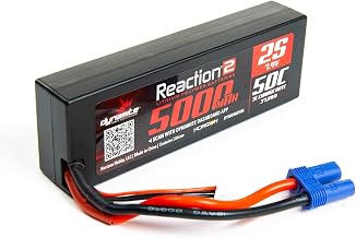Dynamite 7.4V 5000mAh 2S 50C Reaction 2.0 Hardcase LiPo Battery EC5 DYNB5025H5 Car Batteries & Accessories
