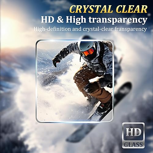 Miniatura 4 de Protectores de pantalla de cámara compatibles con accesorios Dji Osmo Action 6, 9H de alta definición, transparentes, antiarañazos, sin burbujas