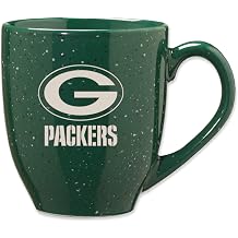 Rico Industries NFL Football 16 oz Team Color Laser Engraved Speckled Ceramic Coffee Mug