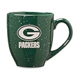 Rico Industries NFL Football 16 oz Team Color Laser Engraved Speckled Ceramic Coffee Mug