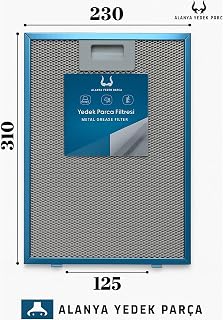 HGNM 310×230 mm Davlumbaz Metal Filtre 31×23 Cm Da