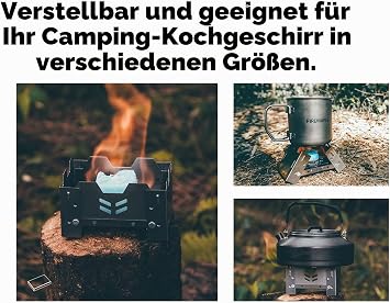 Fire-Maple Lotus Titanium Camping Stove Spirit Cooker Ultralight