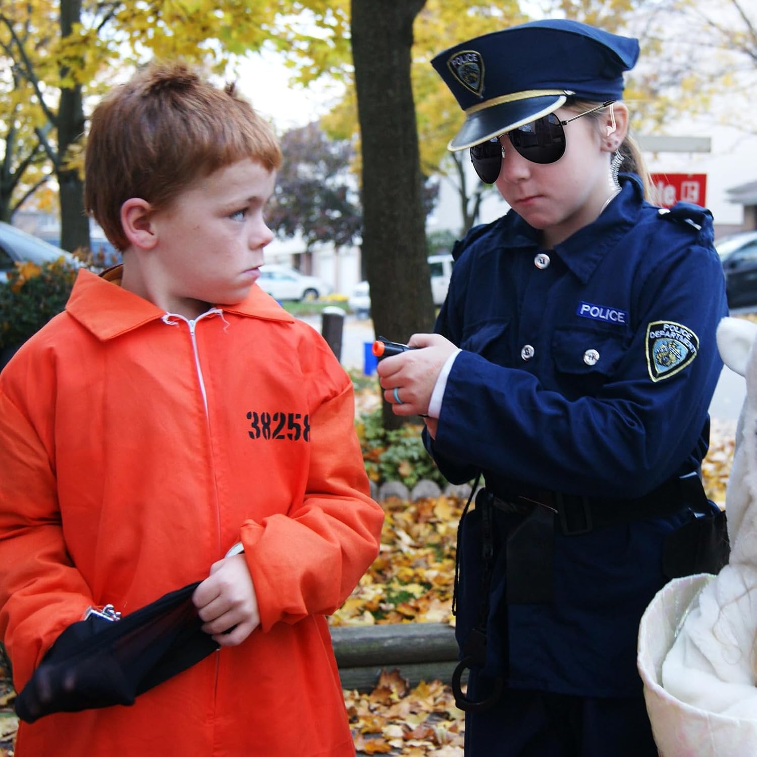 Men in Costume Black-Costume Accessories - Secret-Service and Spy FBI Costumes, Fake Ear Piece and Sunglasses - Image 5