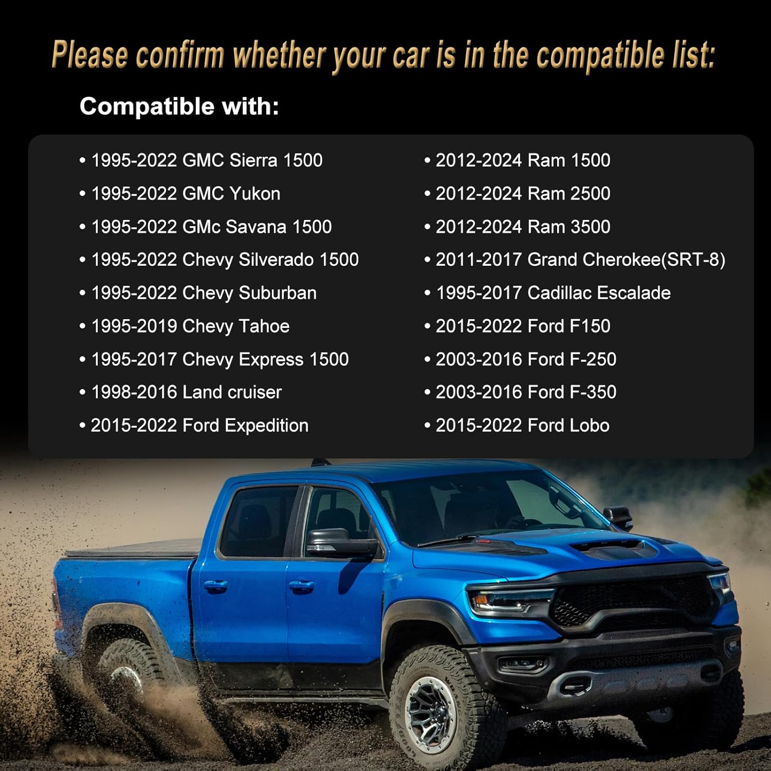 24PCS M14 x 1.5 Chrome Cone/Conical Bulge Seat Wheel Spike Lug Nuts with 1 Socket Key Compatible with Ram 1500 2012-2022, F-150 2015-2017, F-250 F-350 2003-2016, Chevy Silverado Sierra 1999-2019