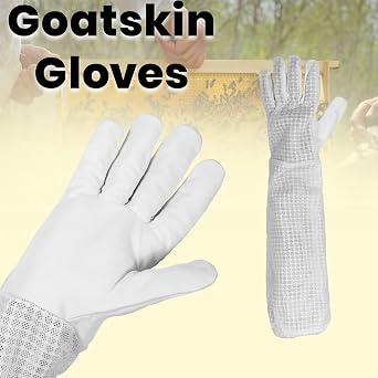 Premium Quality Ventilated Bee Suit for Men & Women with Round Veil, Ultra Protective Layers Beekeeping Suit.