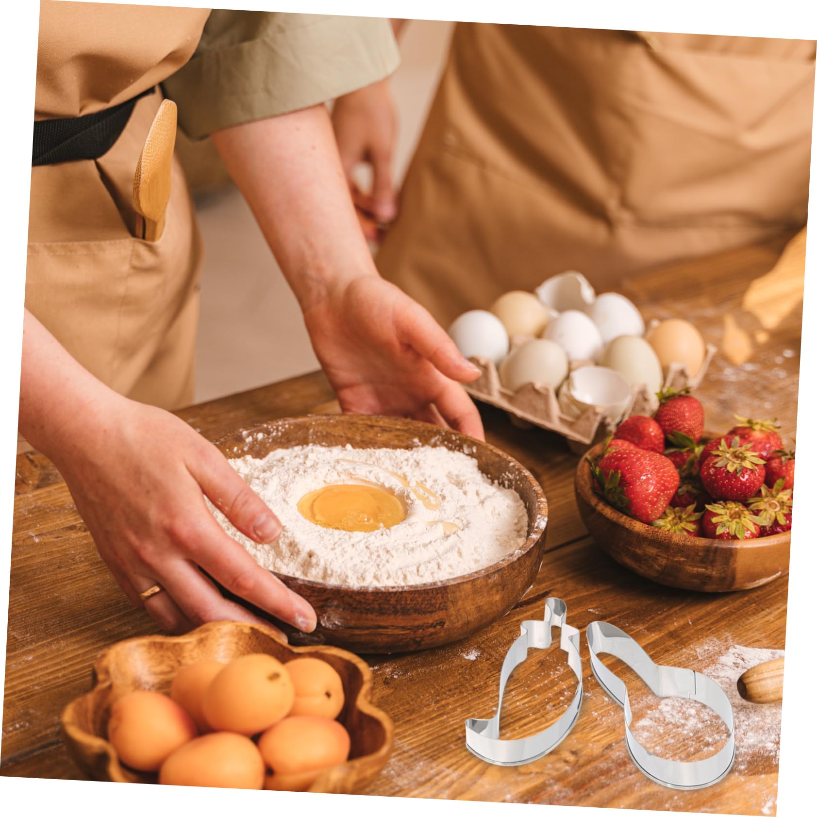 Ciieeo 4 Juegos Molde De Galletas Cuberteria Cuter Cortadores De Galletas Hat Bolas Fondant Cortador De Galletas De Fiesta Herramientas Para Hornear Acero Inoxidable 6 Piezas * 4