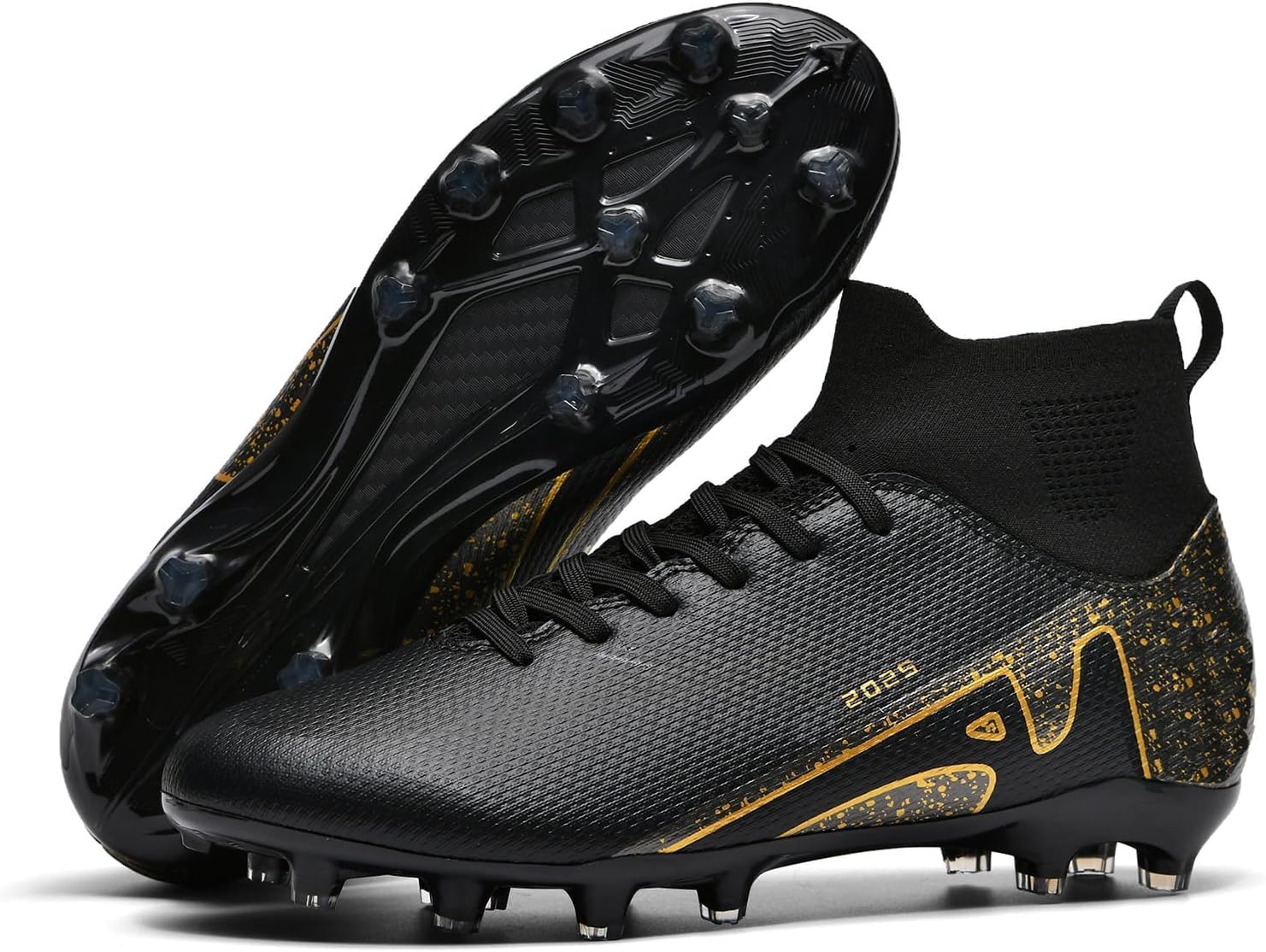 Botas de Fútbol Hombre Zapatillas De Fútbol Profesionales Spike Aire Libre Zapatos de Fútbol Atletismo Training Calzado de Fútbol Hombre Niños