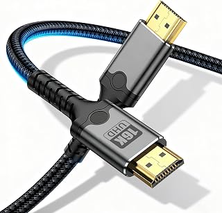 16K 8K HDMI Cable 96Gbps 1.6FT