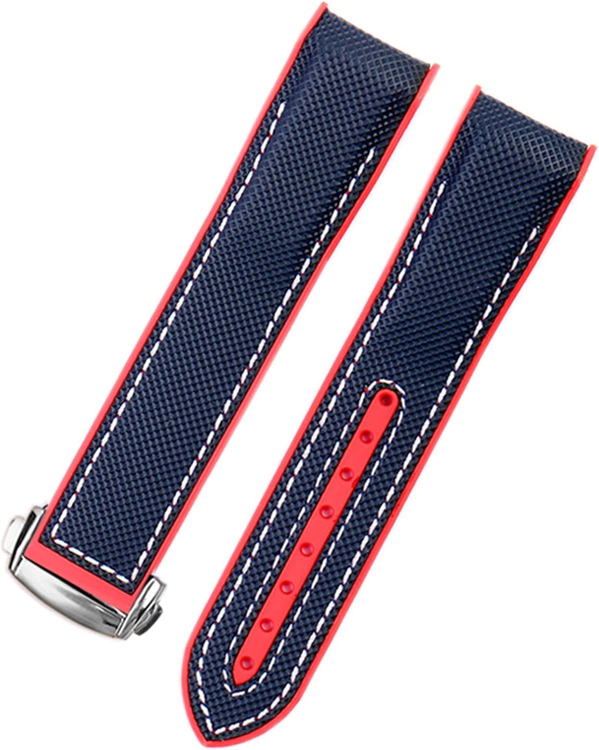 ZUC For Omega Strap 300 Speedmaster 8900 Marine Seahorse Diving600 American Cup Limited Edition Series Silicone Watch band