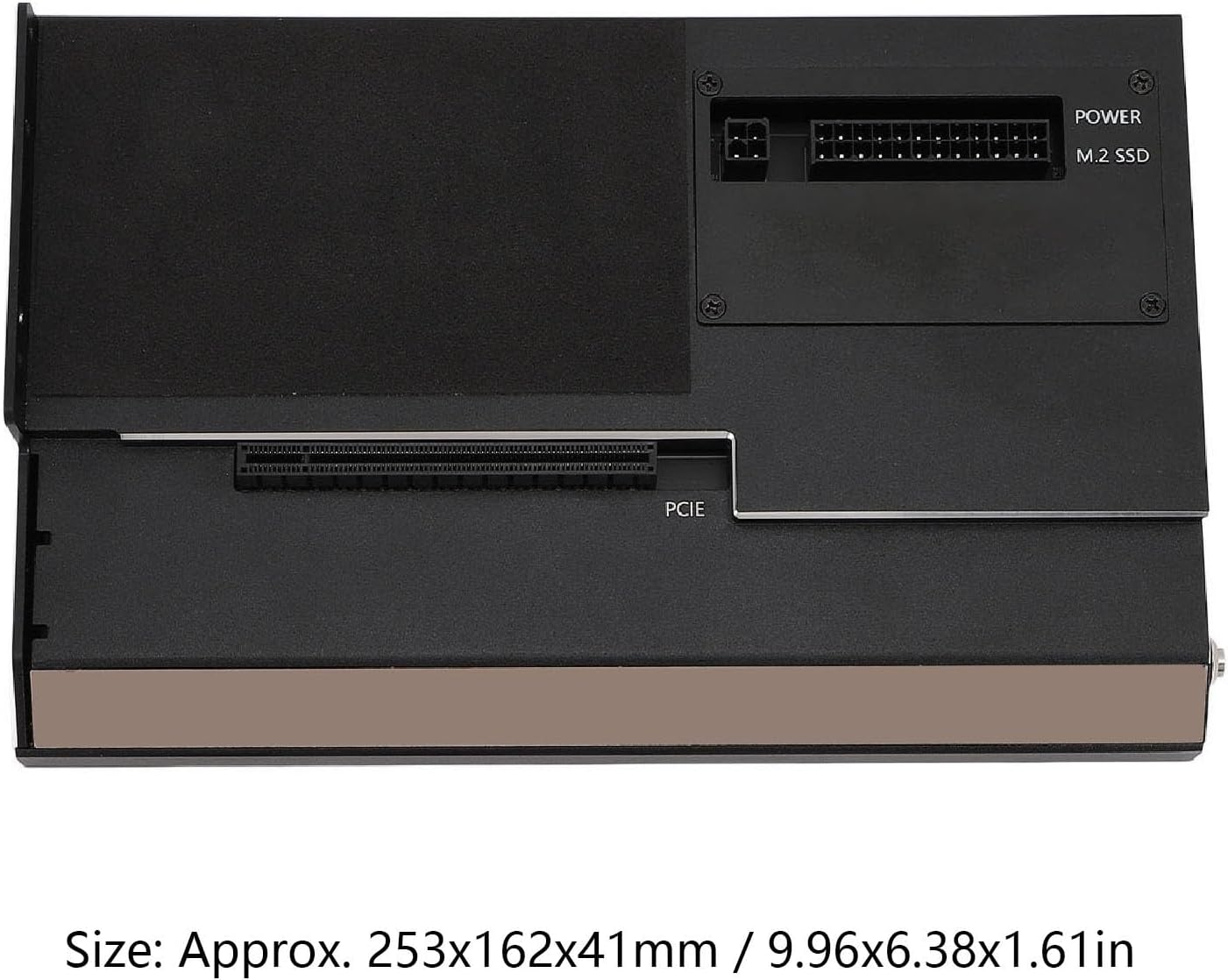 External GPU Docking Station, USB4.0 40Gbps Support M.2 Nvme SSD 1000Mbps RJ45 Laptop External GPU Docking Station with PCIe4.0 x4 Expansion Interface, Support ATX SFX Power Supply